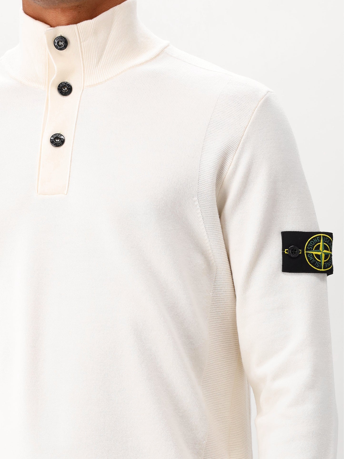 Stone Island Gebreide Trui Beige