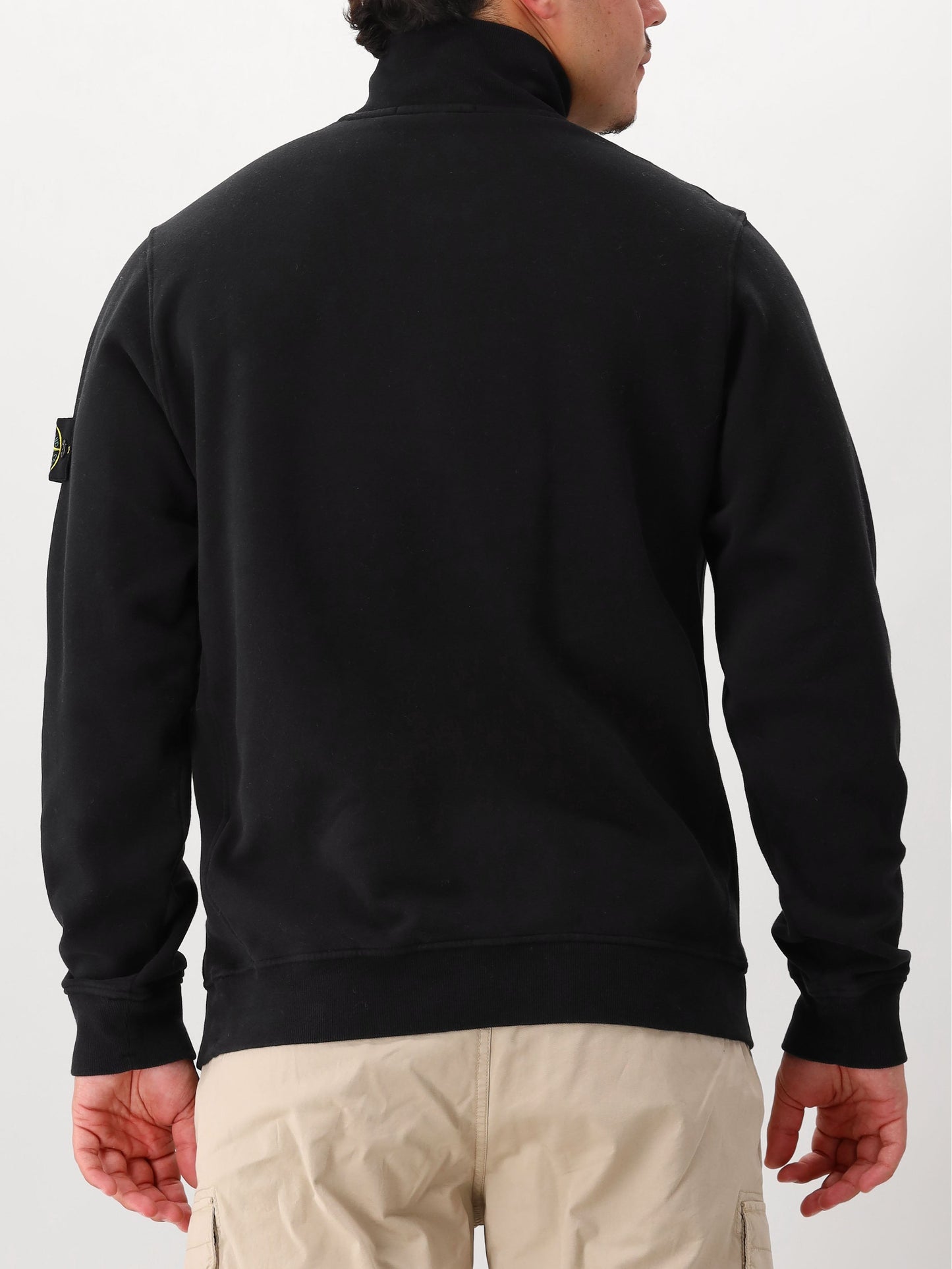 Stone Island Half Zip Zwart
