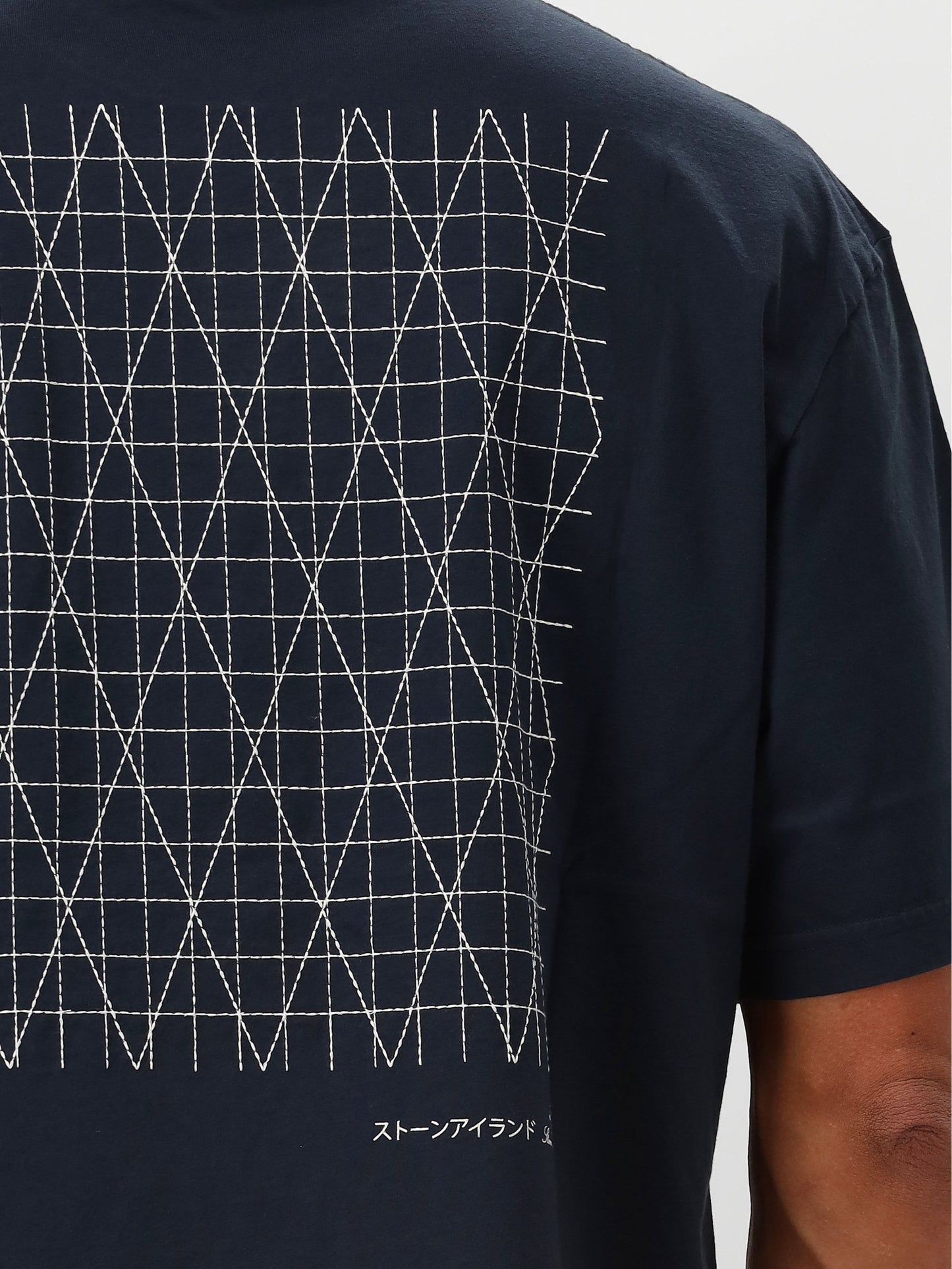 Stone Island T-shirt Blauw