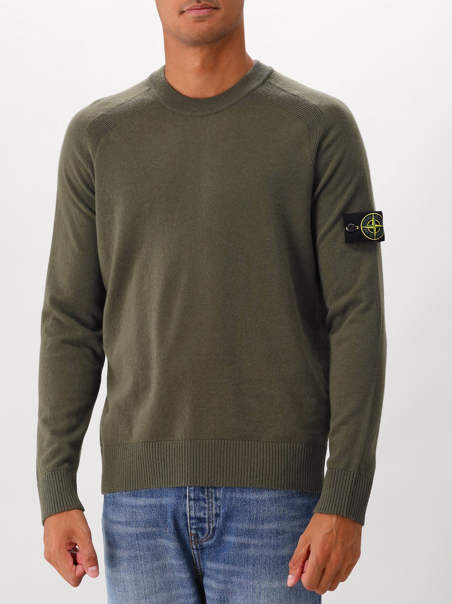 Stone Island Gebreide Trui Groen