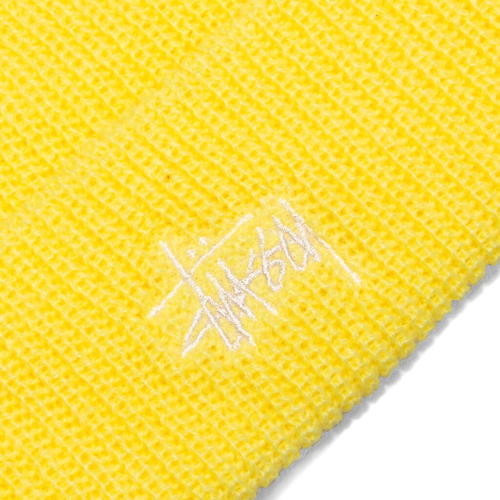 Basic Cuff Beanie - Yellow