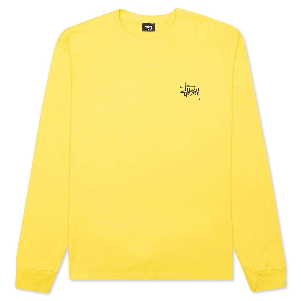 Basic L/S Tee - Lemon