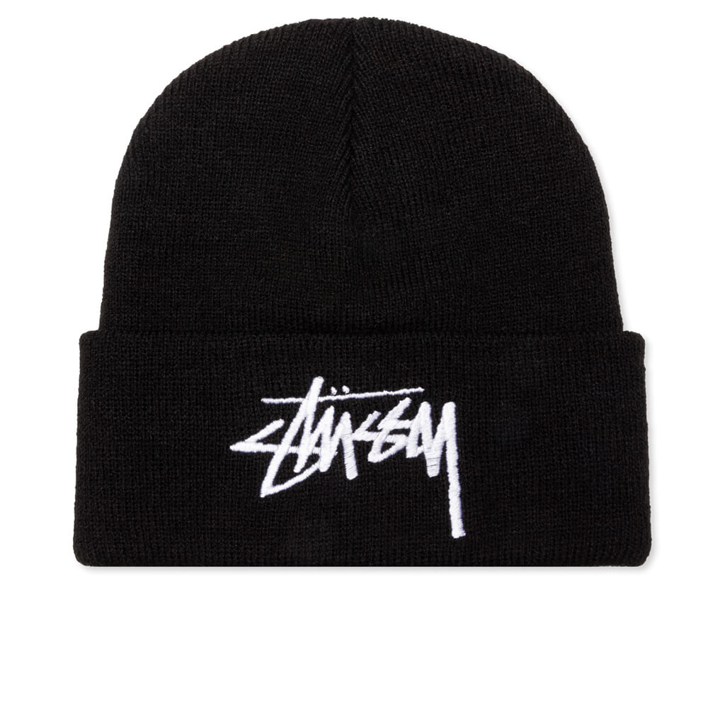 Big Stock Cuff Beanie - Black
