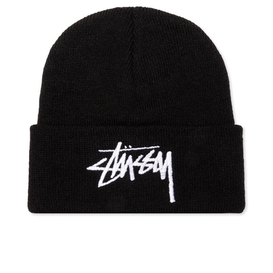 Big Stock Cuff Beanie - Black