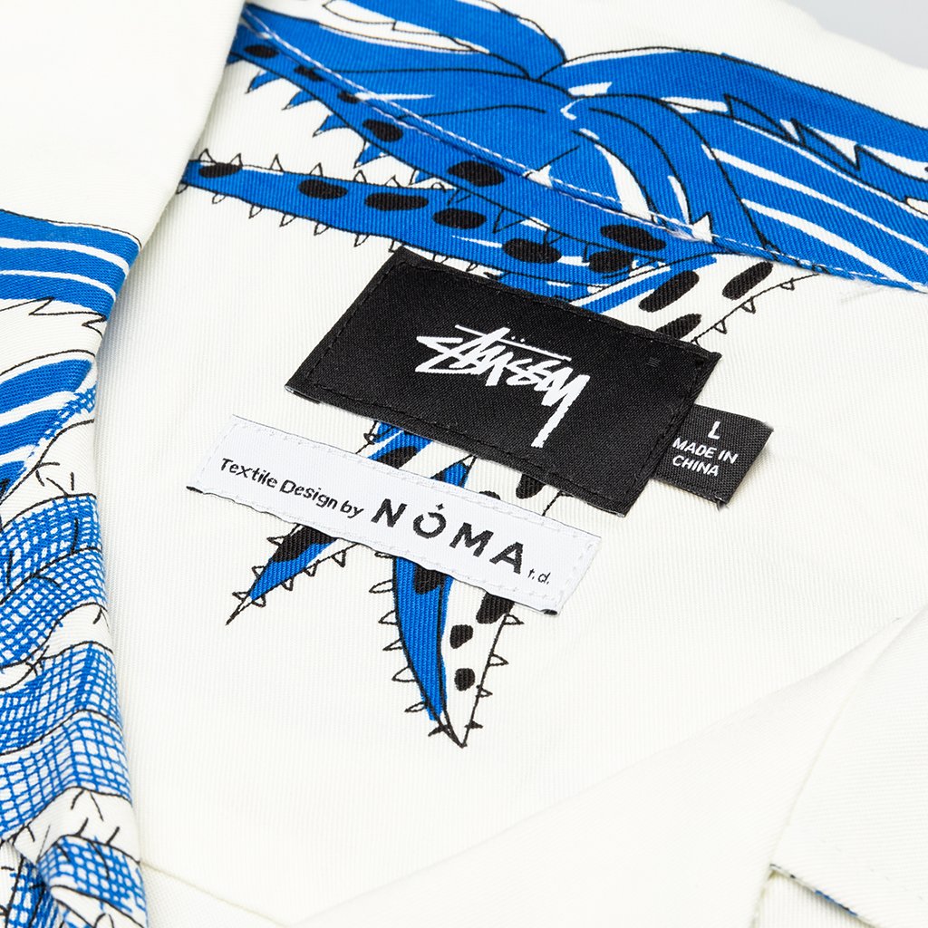 Cactus Rayon Shirt - White