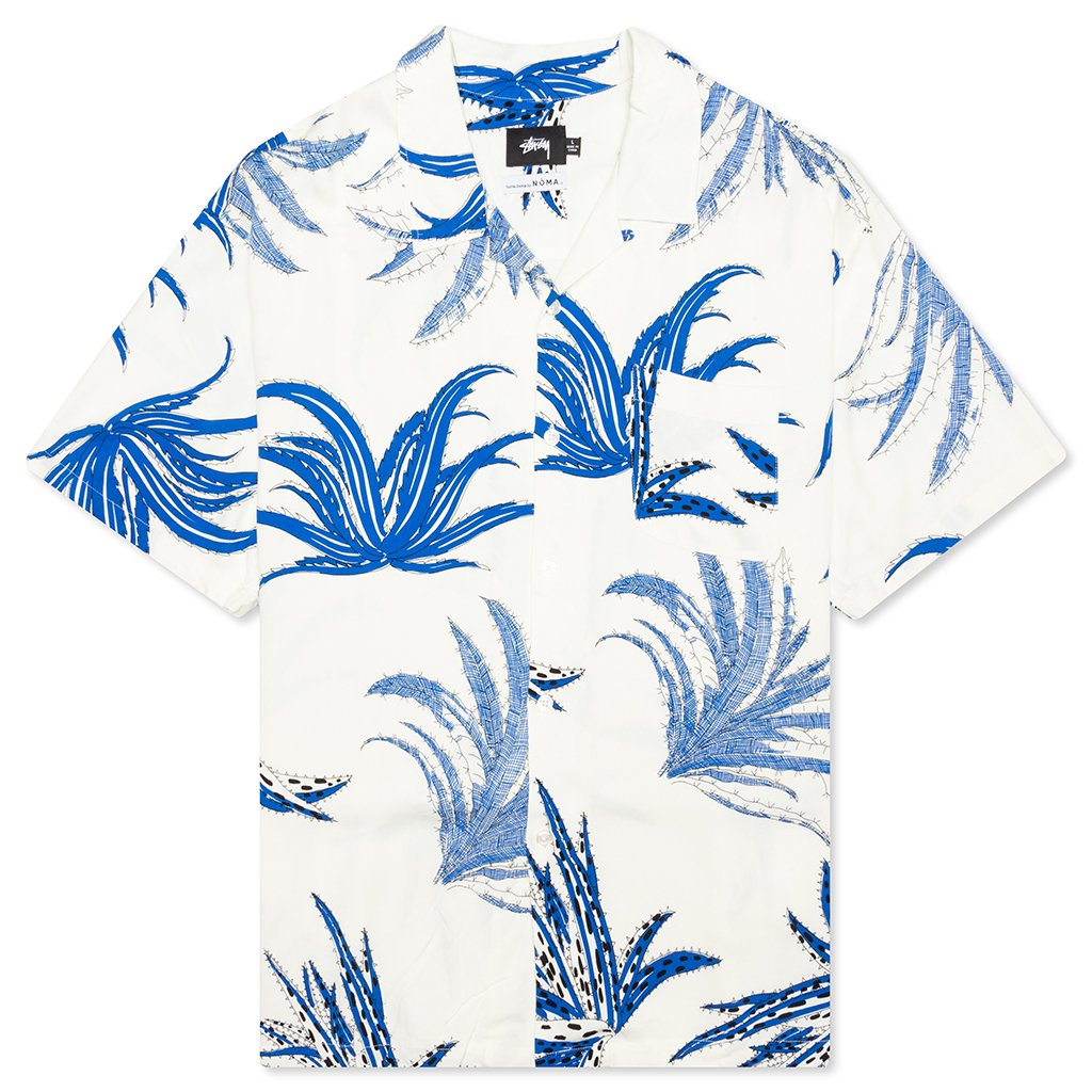 Cactus Rayon Shirt - White