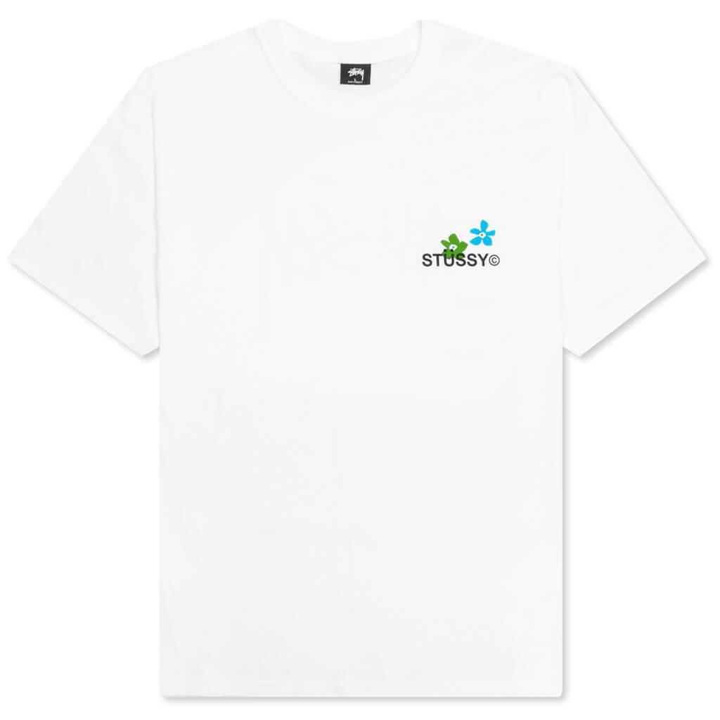 City Flowers Tee - White