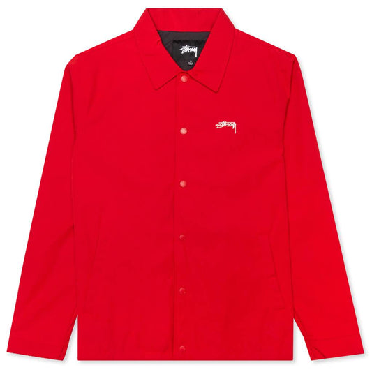 Classic Coach Jacket - Red