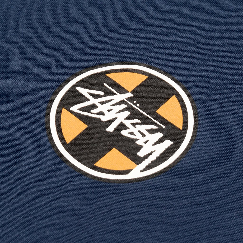Cross Dot Tee - Navy