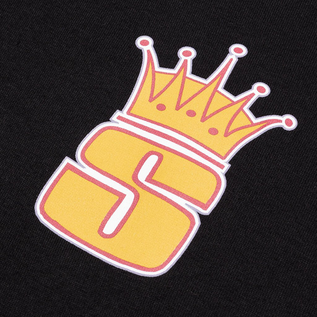 Crown L/S Tee - Black