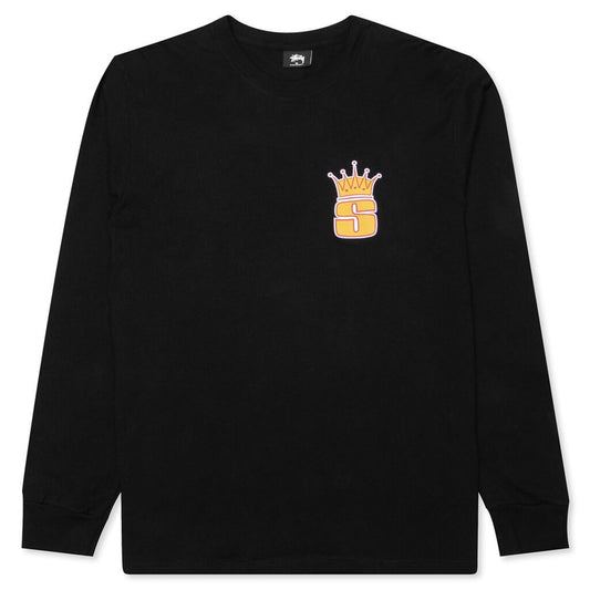 Crown L/S Tee - Black