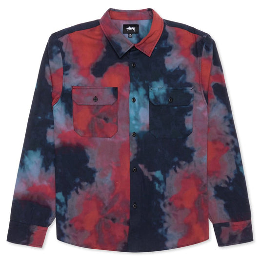 Dark Dye Work Shirt - Black