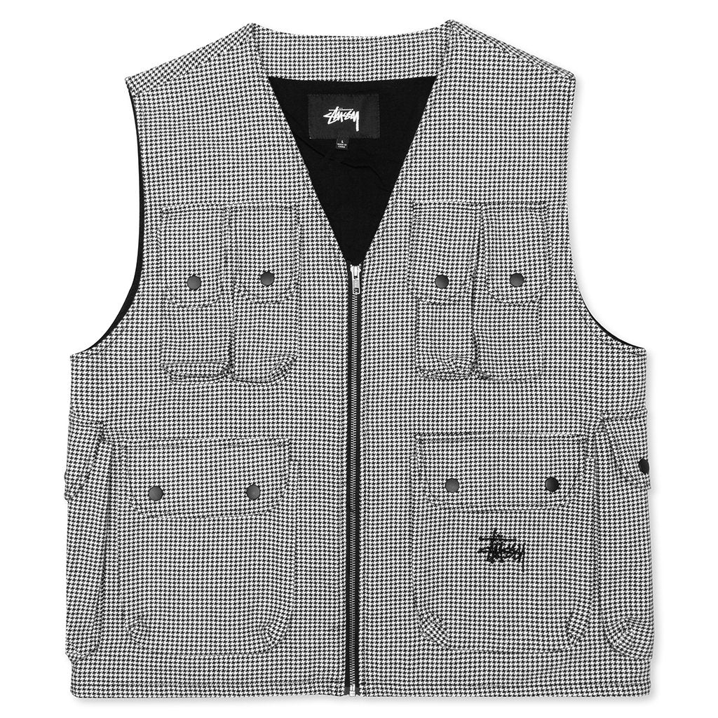 Houndstooth Work Vest - Houndstooth
