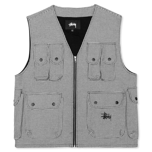 Houndstooth Work Vest - Houndstooth