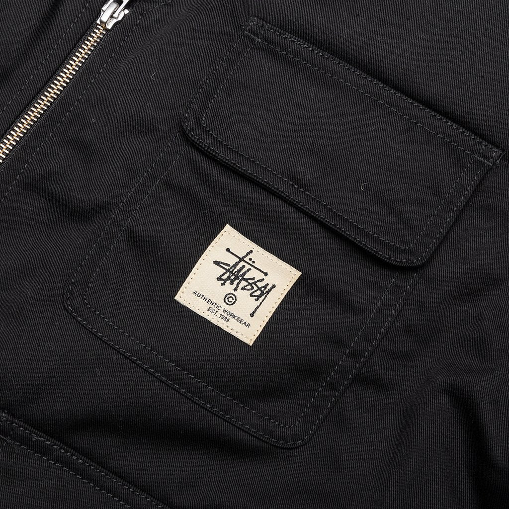 Insulated Work Vest - Black