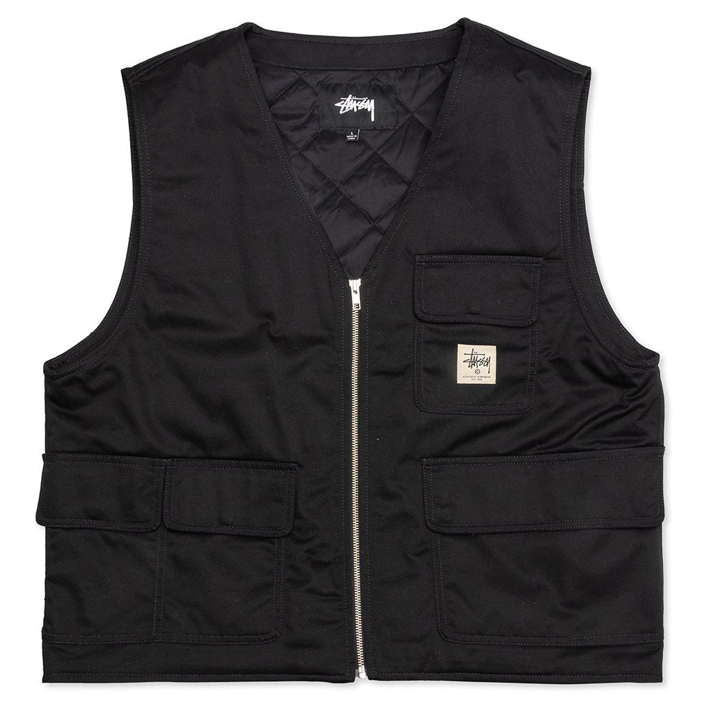 Insulated Work Vest - Black