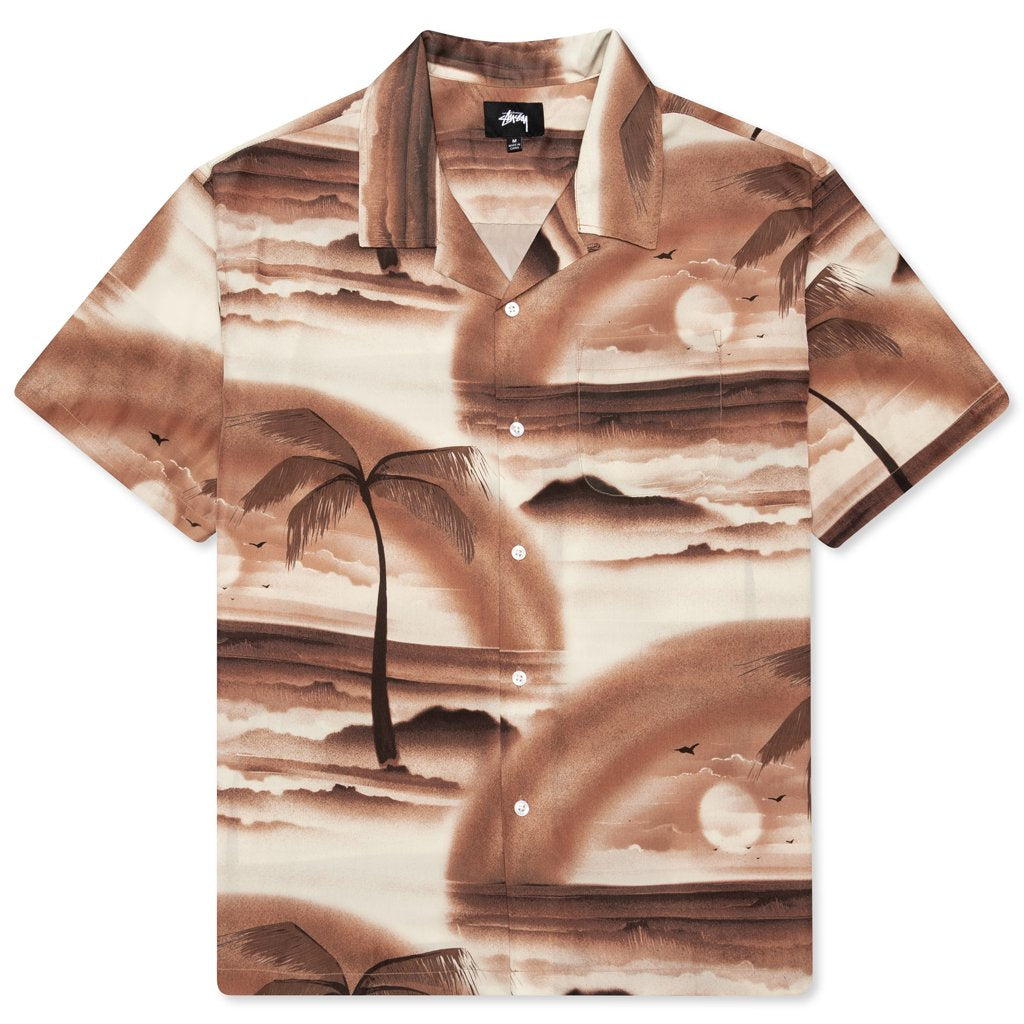 Island Shirt - Brown