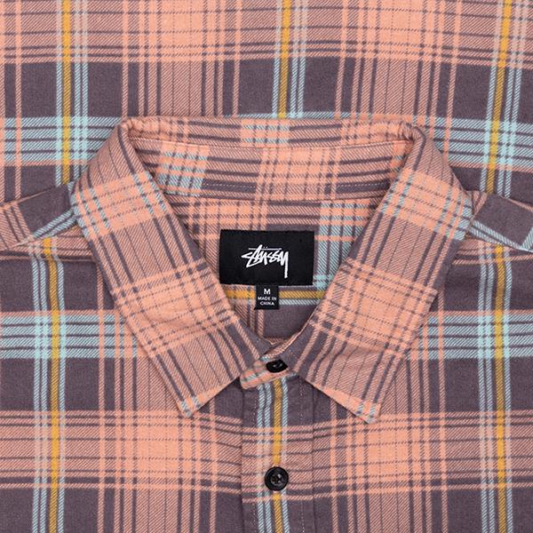Lawrence Plaid Shirt - Peach