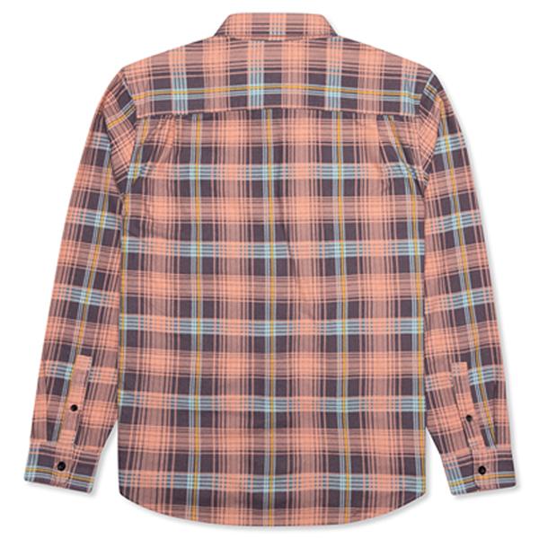 Lawrence Plaid Shirt - Peach