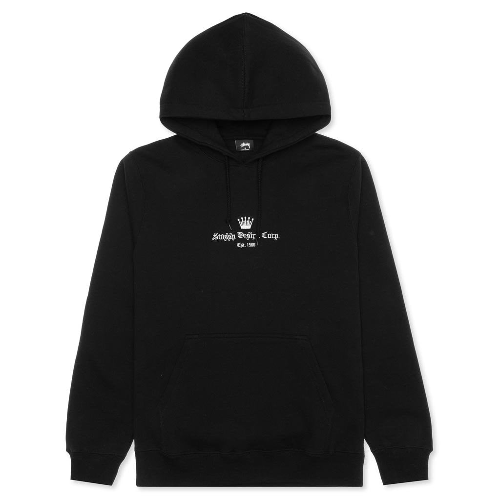 Old English Hoodie - Black