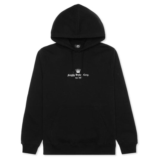 Old English Hoodie - Black