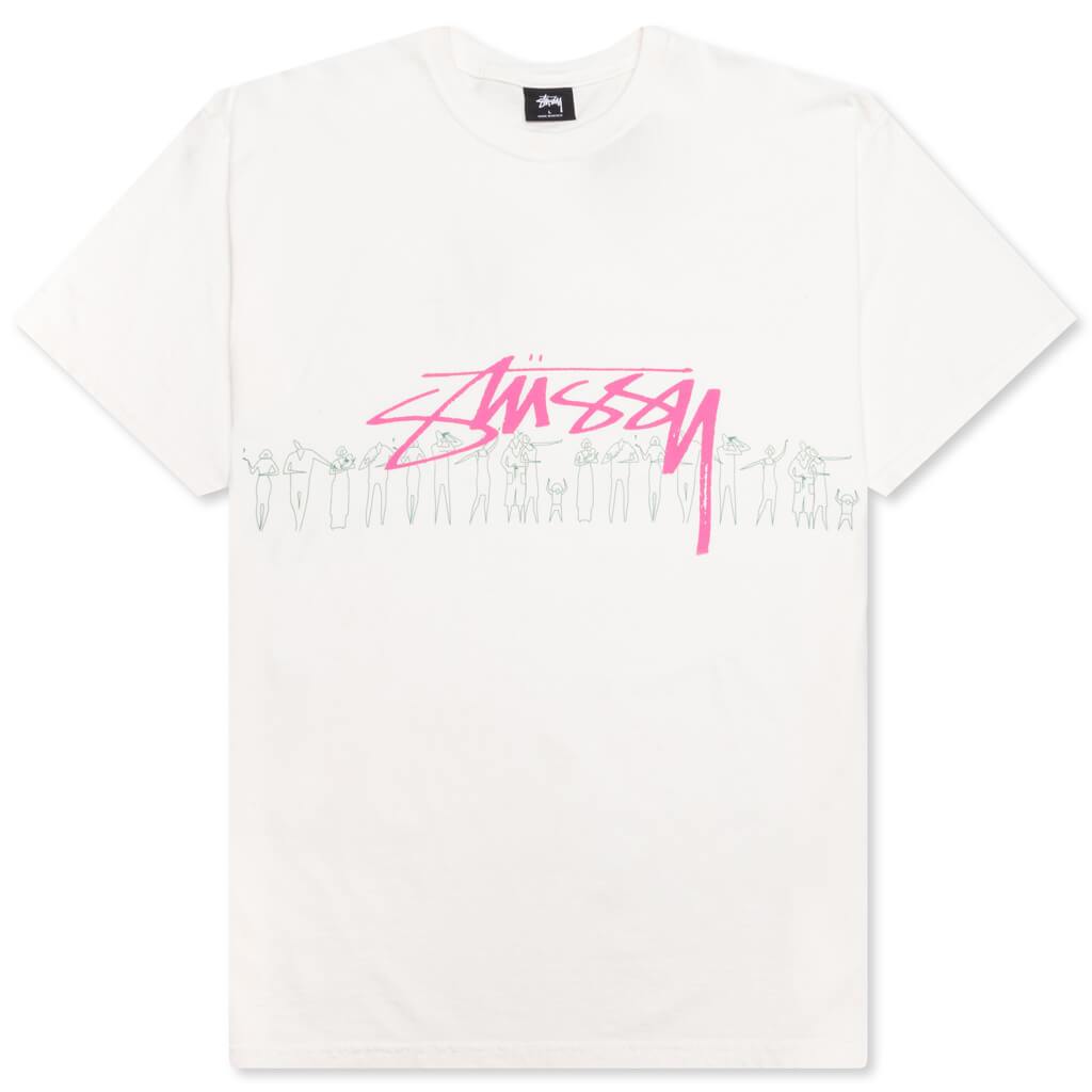 People Stripe Pigment Dyed Tee - Natural
