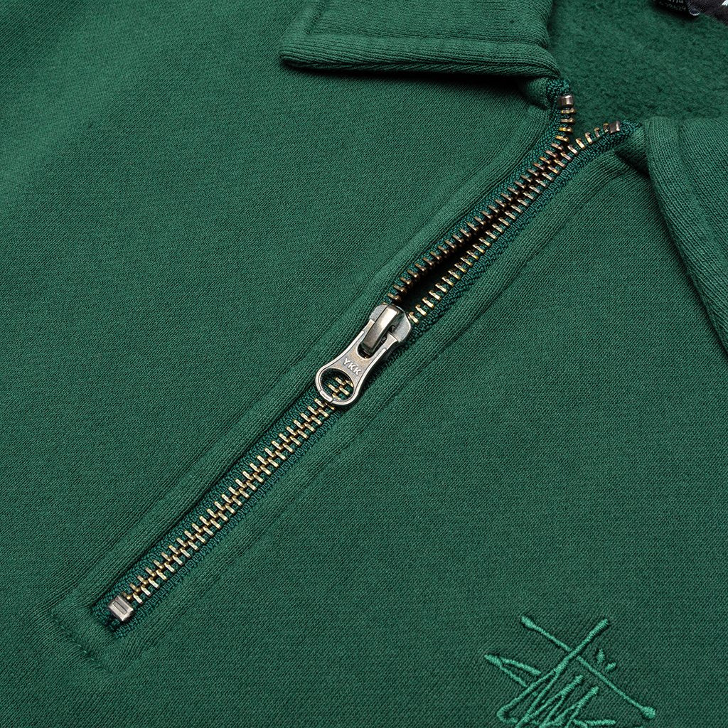 Polo Zip Fleece - Green