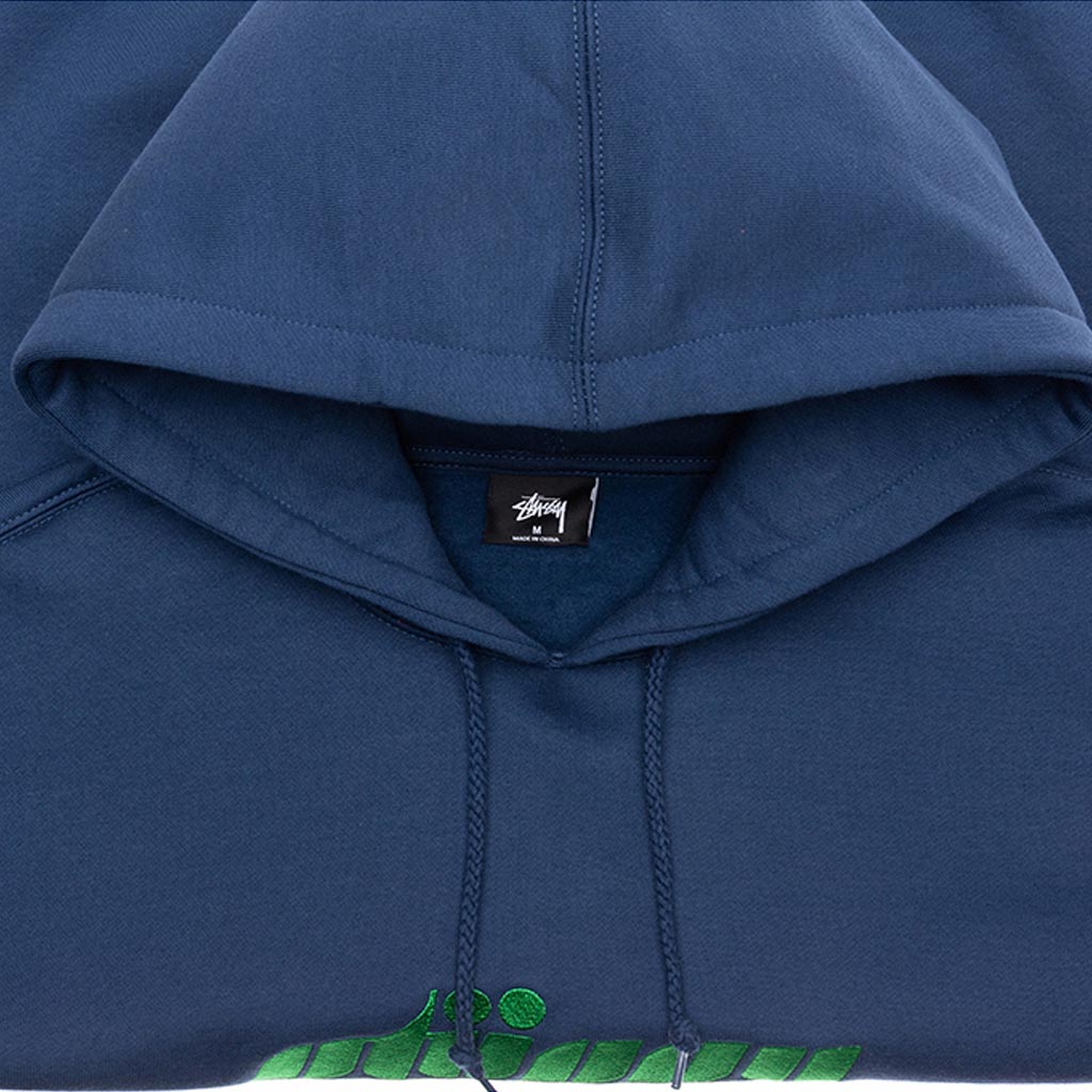 Pretty Applique Hoodie - Navy