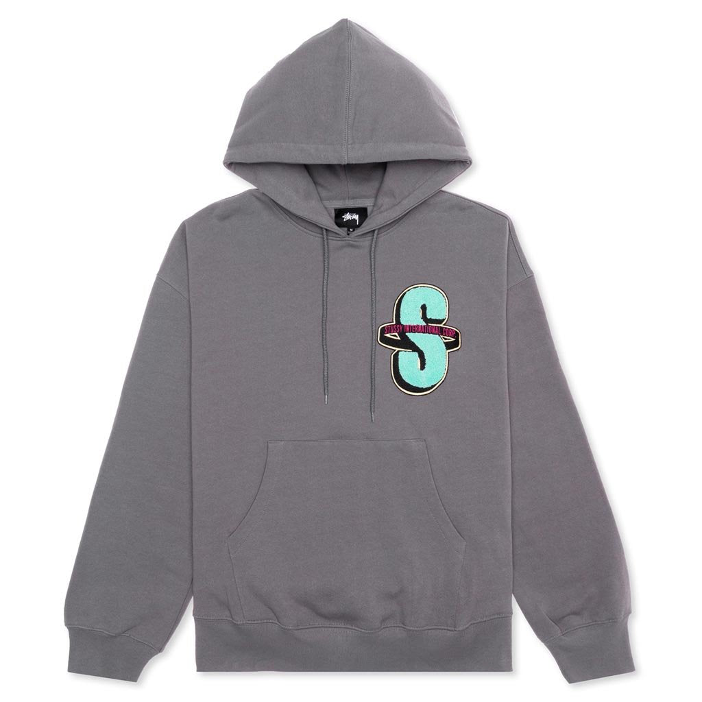 S Fleece Hoodie - Grey