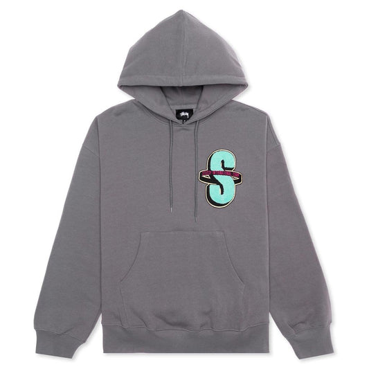 S Fleece Hoodie - Grey