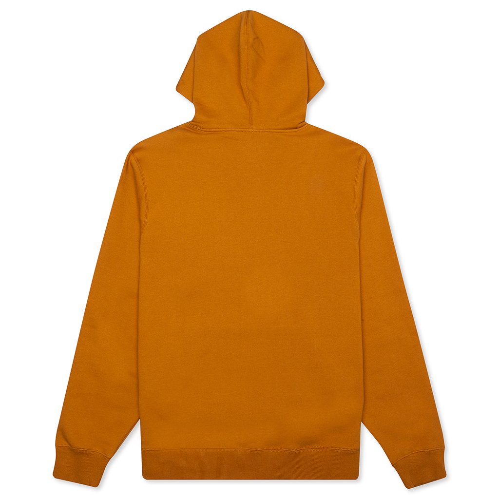 Stock Logo Applique Hoodie - Caramel
