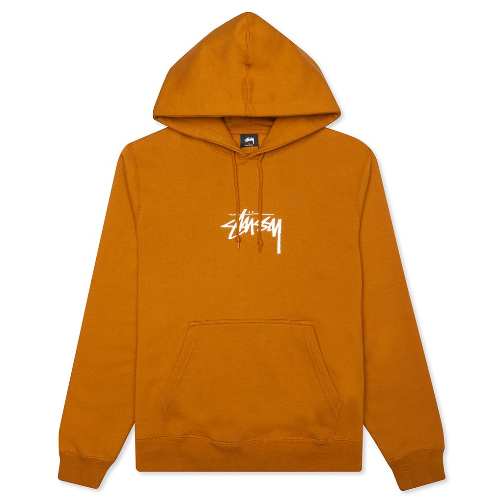 Stock Logo Applique Hoodie - Caramel