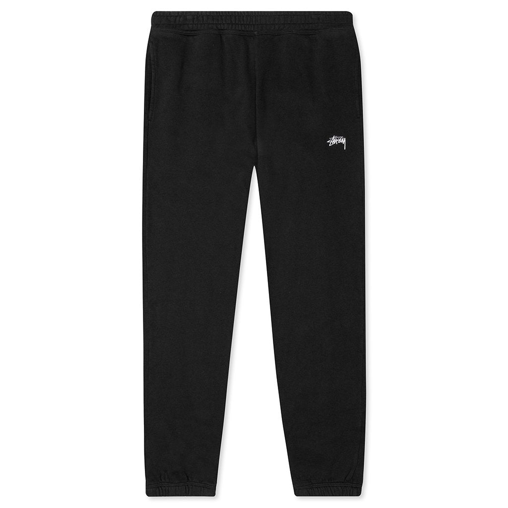 Stock Logo Pant - Black