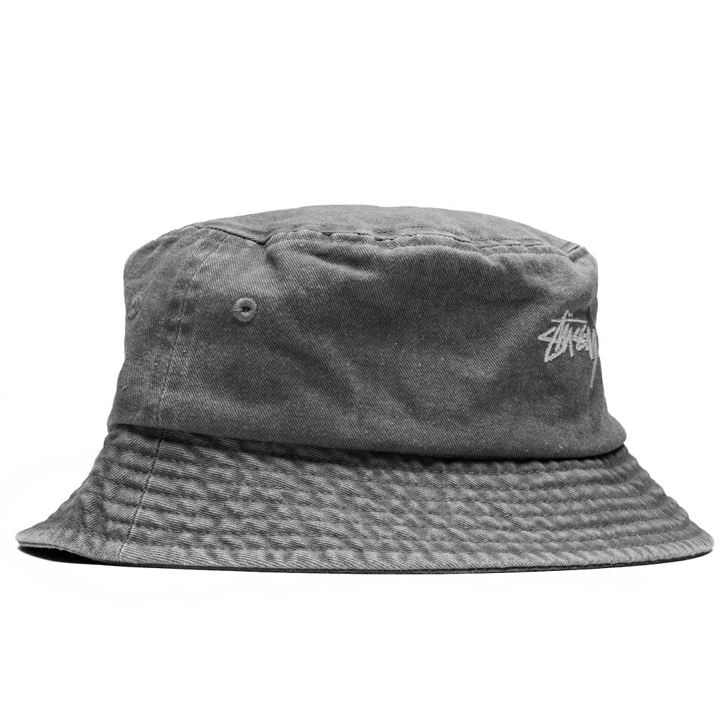 Stock Washed Bucket Hat - Black