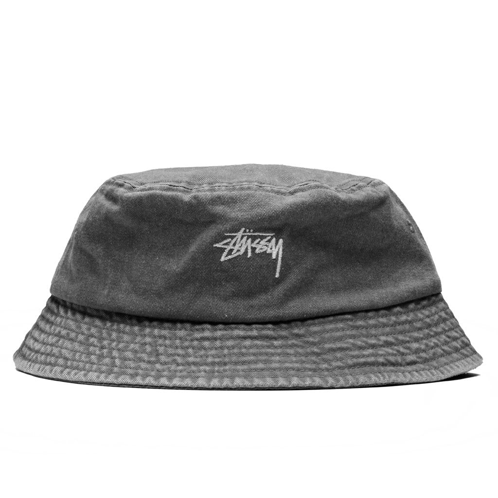 Stock Washed Bucket Hat - Black