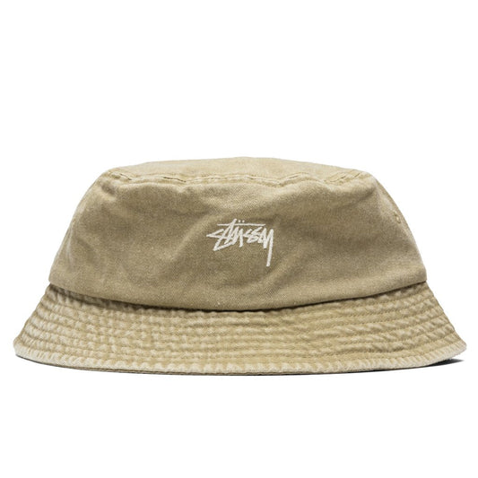 Stock Washed Bucket Hat - Khaki
