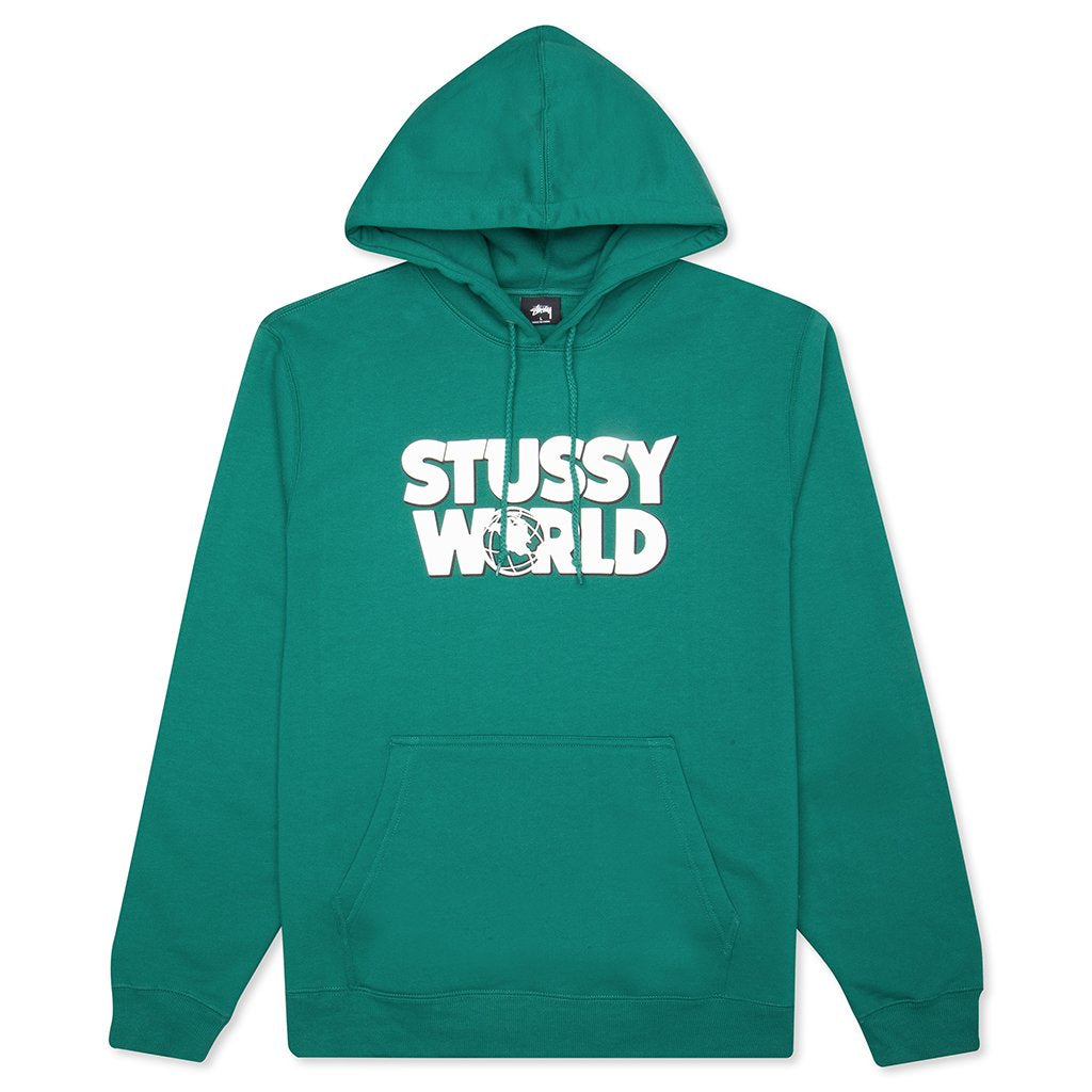 World Hoodie - Dark Green