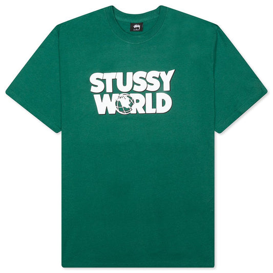 World Tee - Dark Green