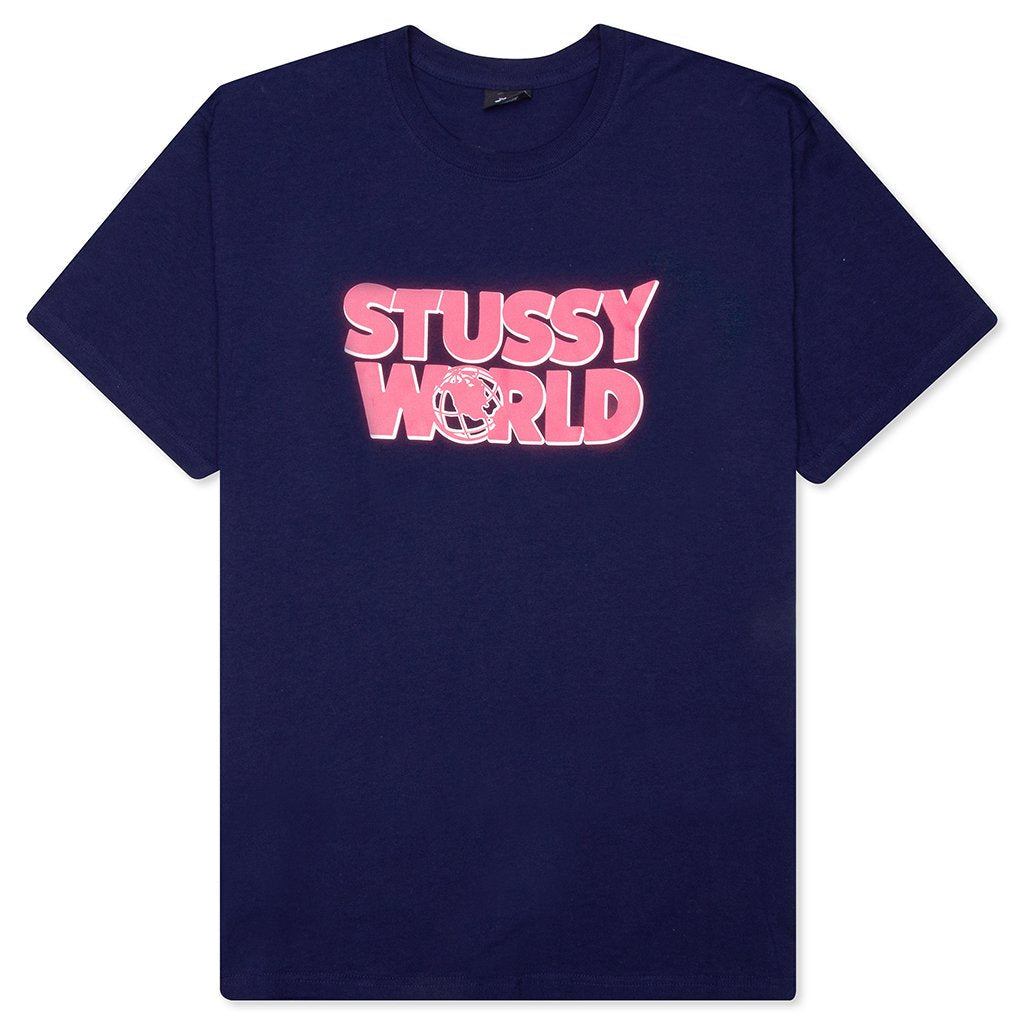 World Tee - Navy