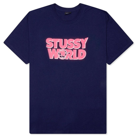 World Tee - Navy