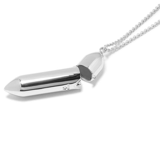 Bullet Large Pendant - 925 Sterling Silver