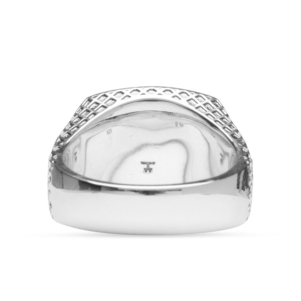 Champion Ring Black Eye - 925 Sterling Silver