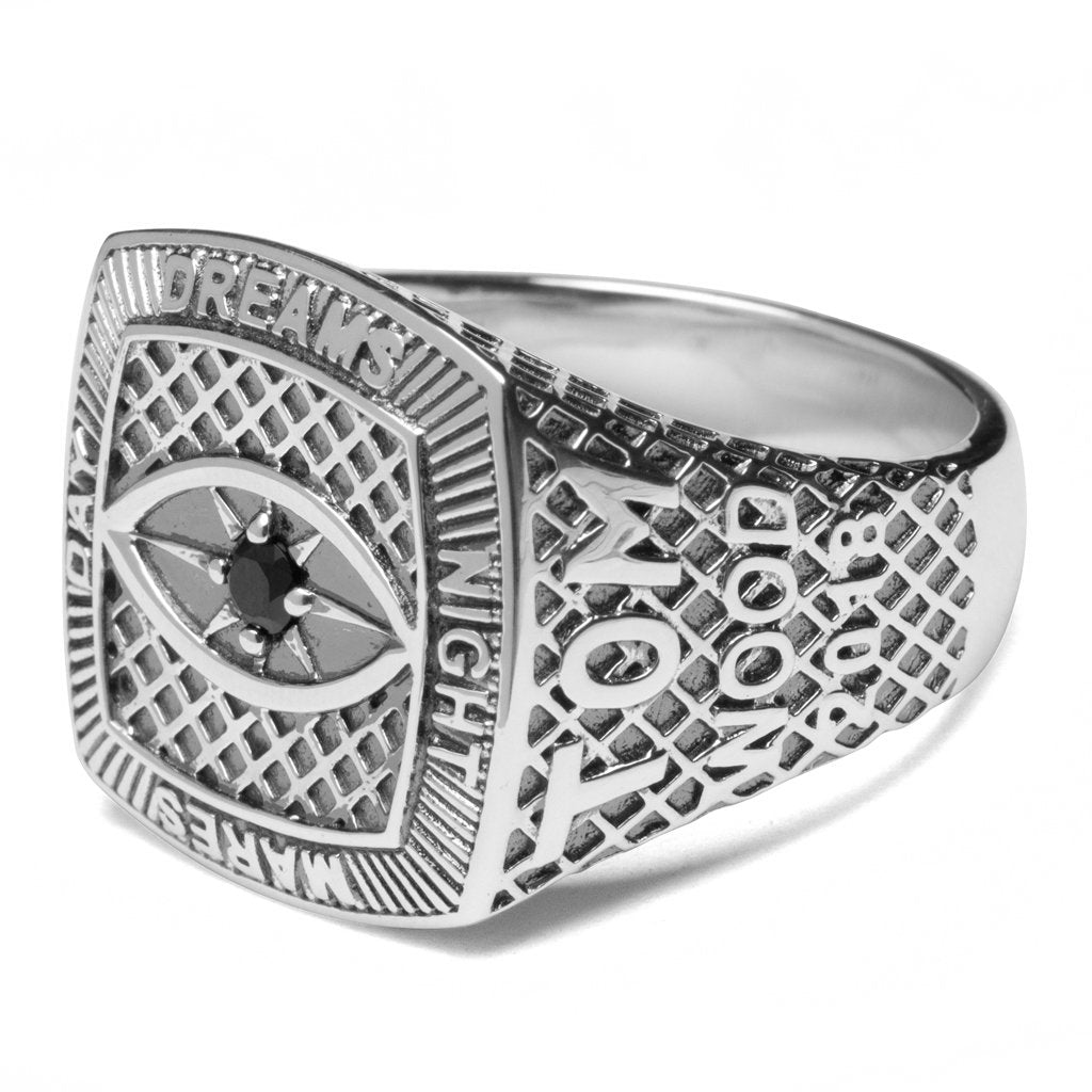 Champion Ring Black Eye - 925 Sterling Silver