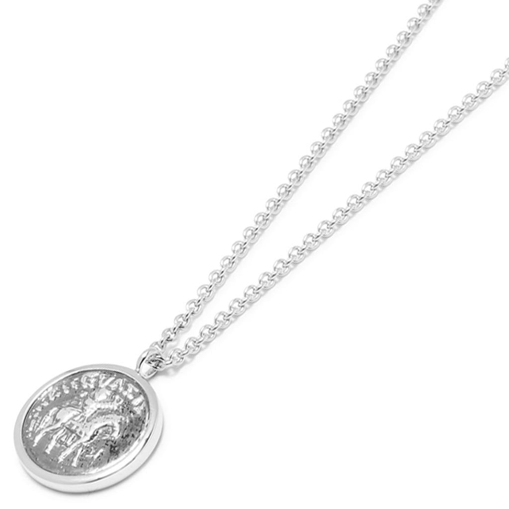 Coin Pendant - 925 Sterling Silver