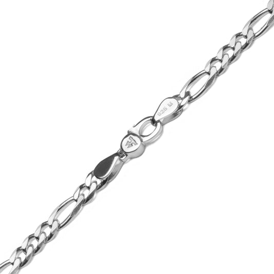 Figaro Chain Thick - 925 Sterling Silver