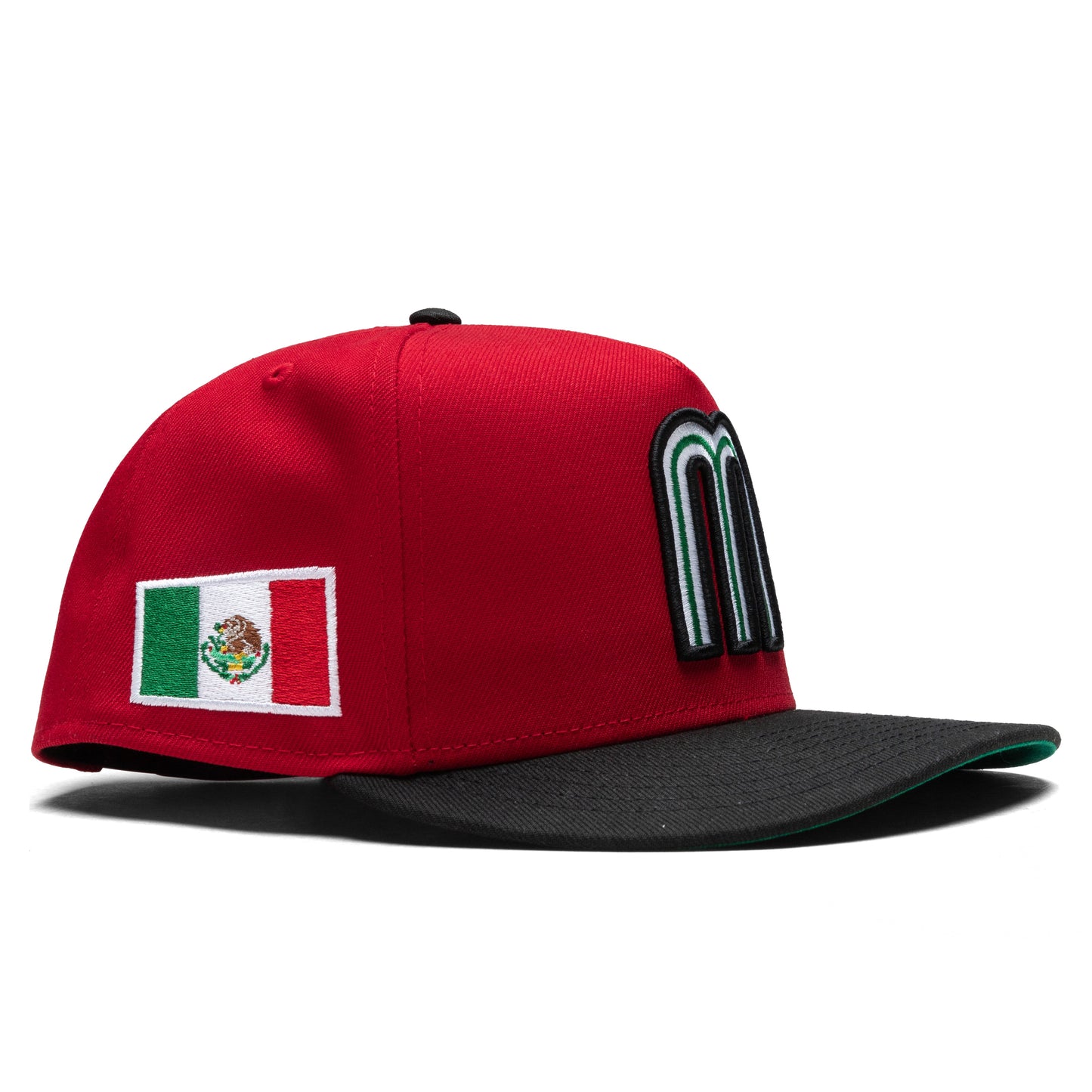 Feature x New Era 9FIFTY A-Frame Snapback Mexico Pack - Red/Black