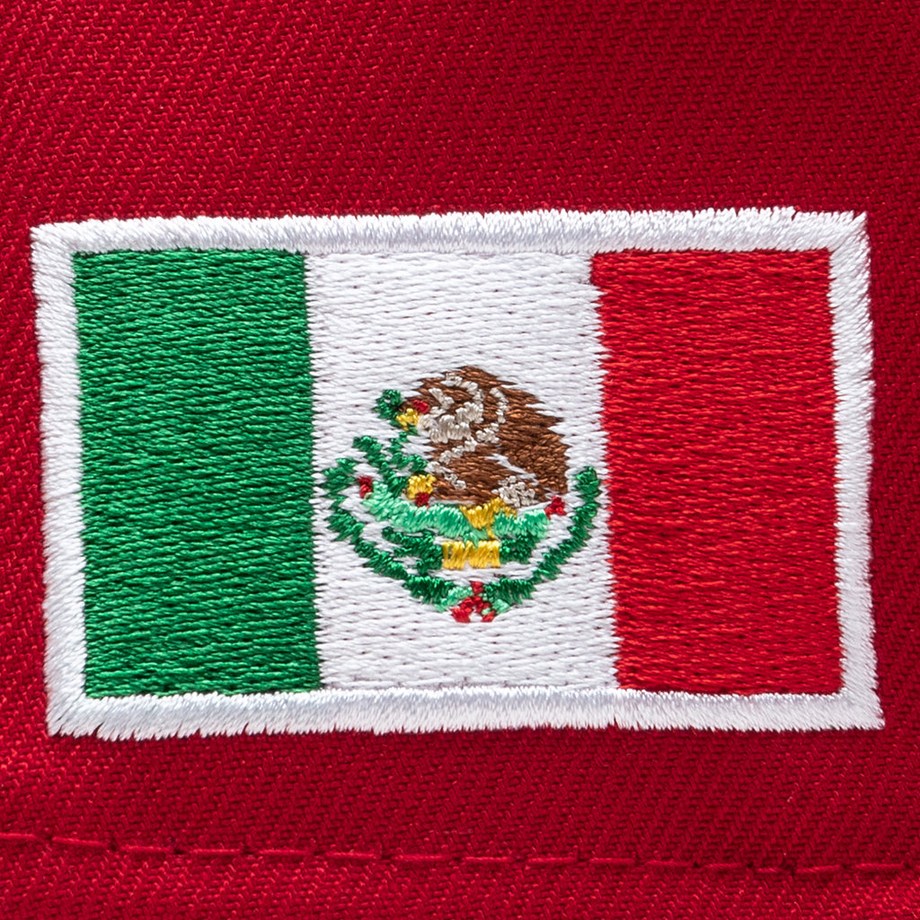 Feature x New Era 9FIFTY A-Frame Snapback Mexico Pack - Red/Black