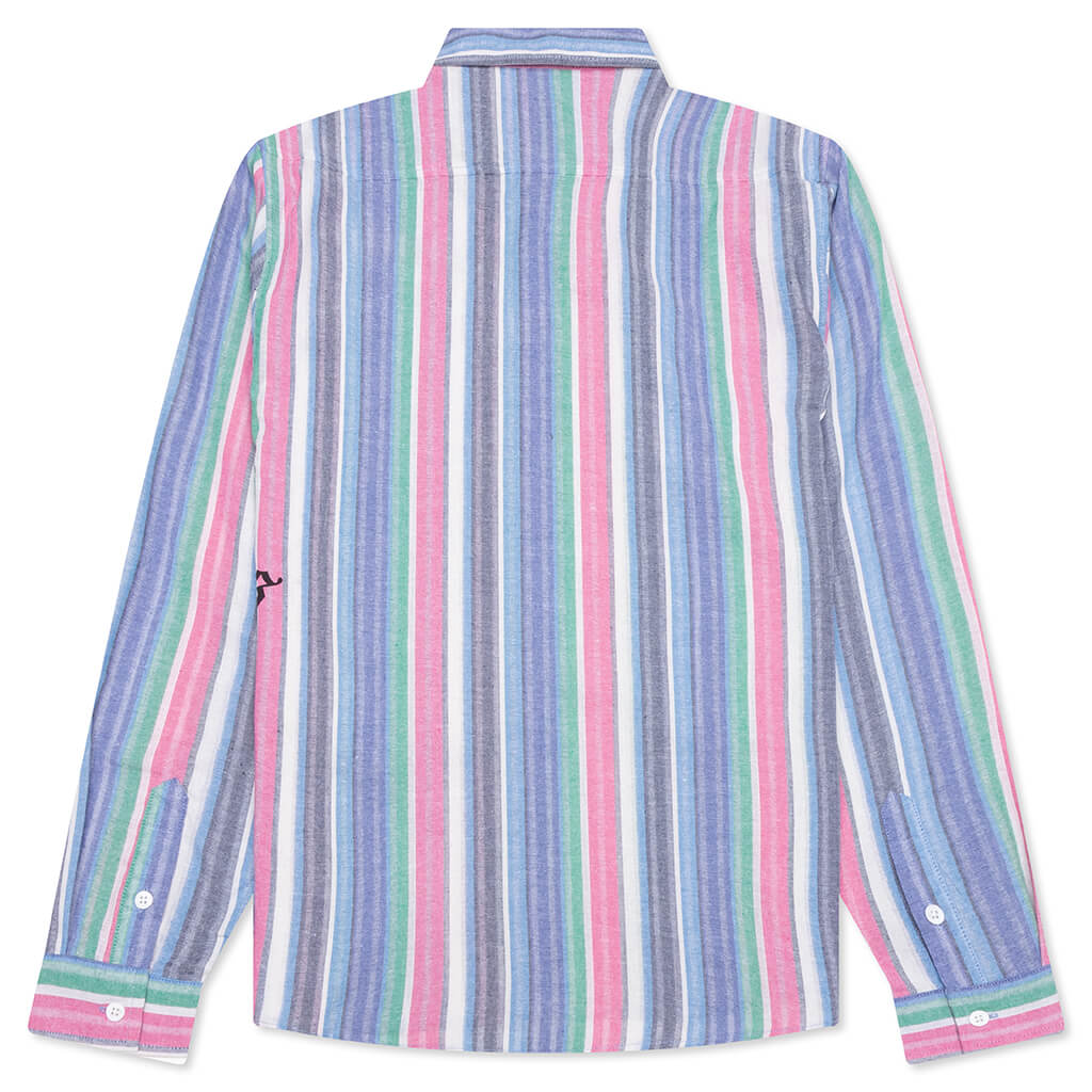 Chapel L/S Button Up Shirt - Blue