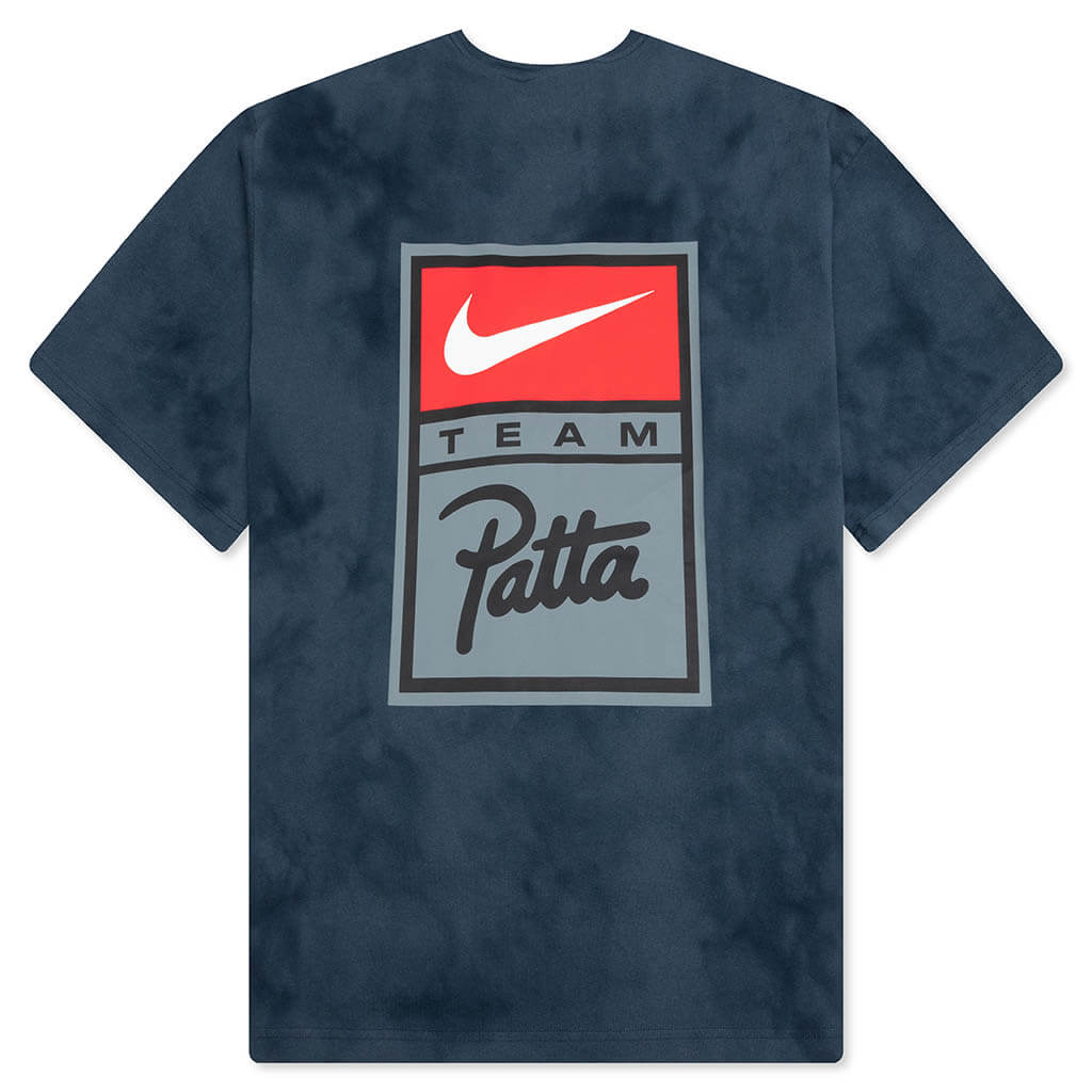 Nike x Patta T-Shirt - Squadron Blue/Deep Ocean/Dark Obsidian