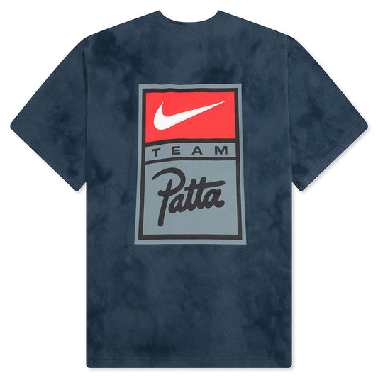 Nike x Patta T-Shirt - Squadron Blue/Deep Ocean/Dark Obsidian